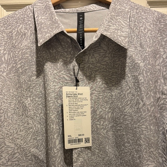 lululemon Gray Men's Shirt - Picture 2 of 3